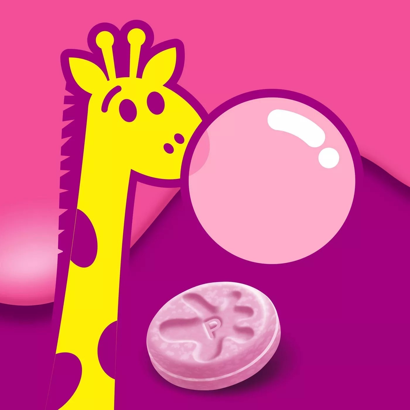 เม็ดเคี้ยวบรรเทาอาหารไม่ย่อยและกรดไหลย้อนสำหรับเด็ก Pepto-Bismol KIDS Antacid Chewables