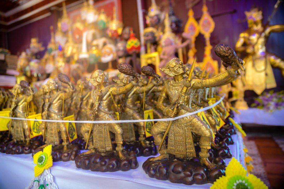 รูปหล่อ พระพิราพ เนื้อโลหะชนวน(ทองเหลืองผสมชนวน) องค์เททอง#นำฤกษ์ (สูง12นิ้ว ฐาน9นิ้ว) ปี2563 #รับประกันแท้