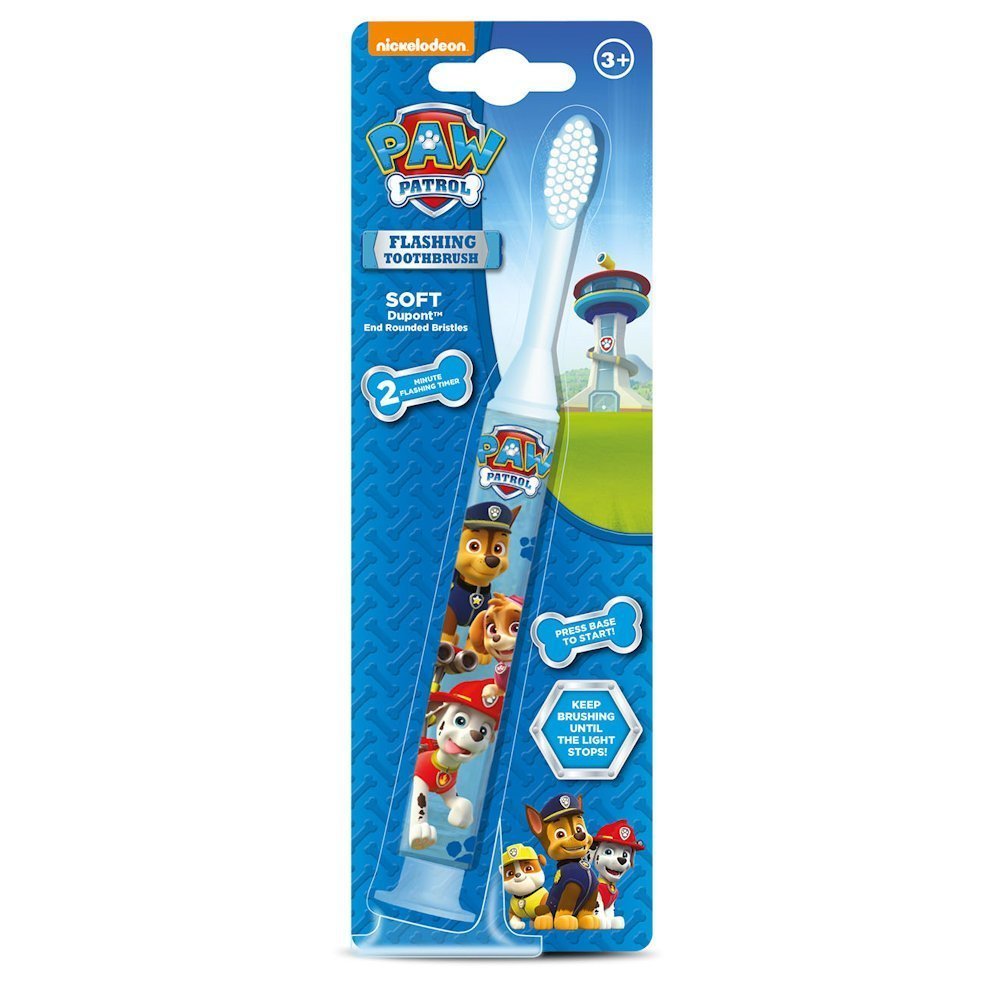แปรงสีฟันพร้อมแสงไฟบอกเวลา KOKOMO Paw Patrol Battery-Operated Flashing Toothbrush
