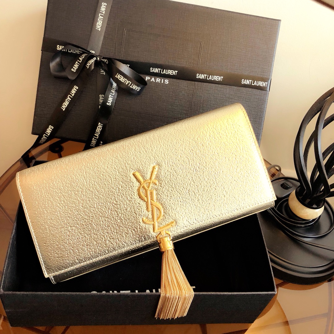 กระเป๋าคลัช YS clutch สีทอง