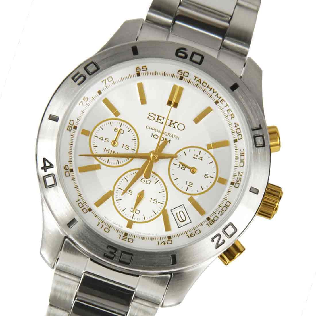 Seiko Chronograph Men's Quartz Watch SSB051P1