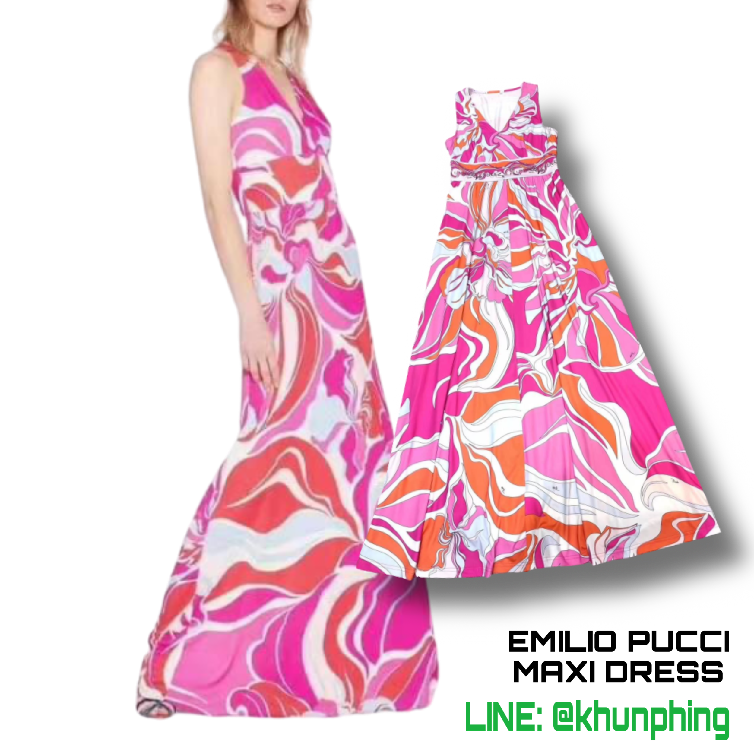 Emilio Pucci Maxi Dress 2020