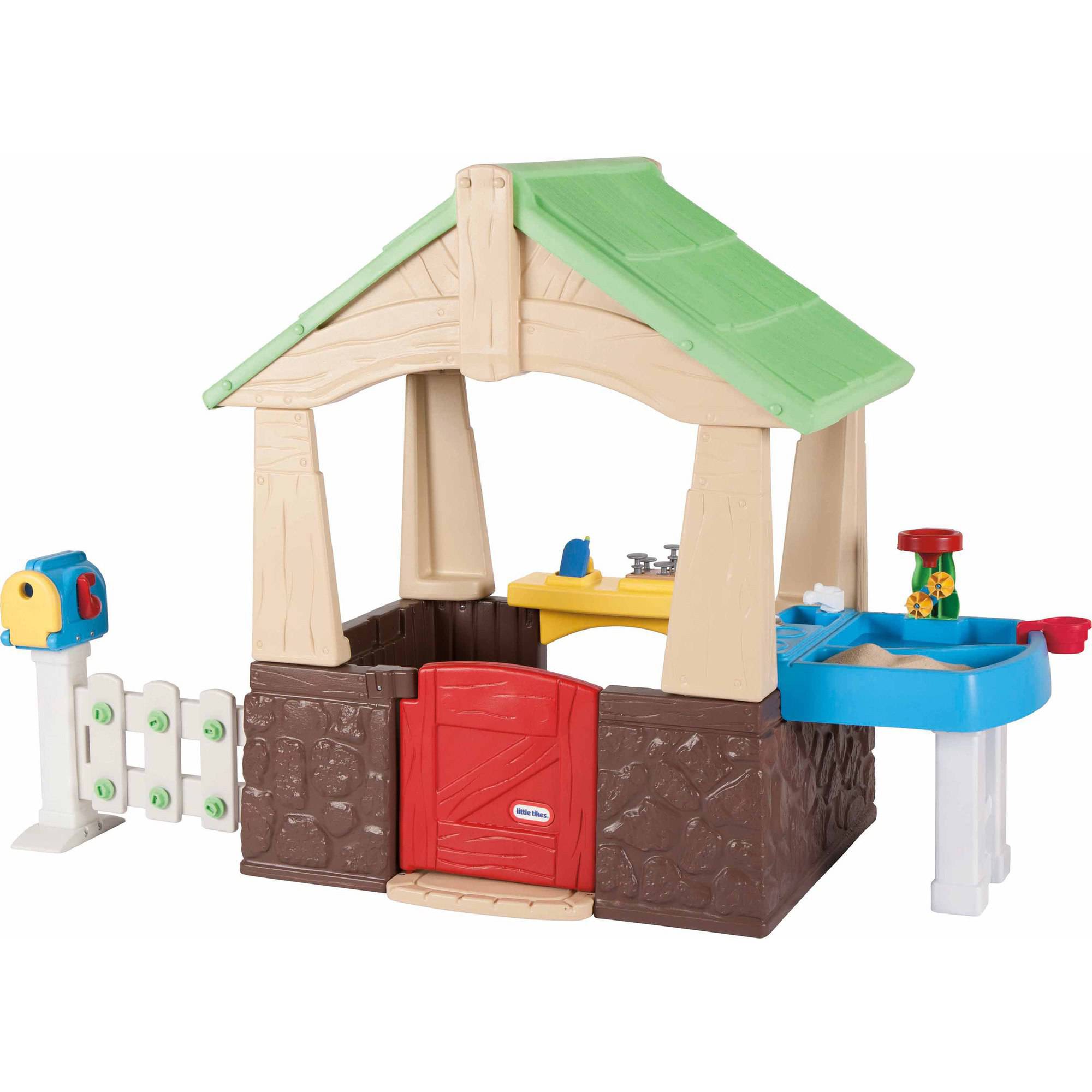 บ้านและสวนจำลองแสนสนุก Little Tikes Deluxe Home and Garden Playhouse
