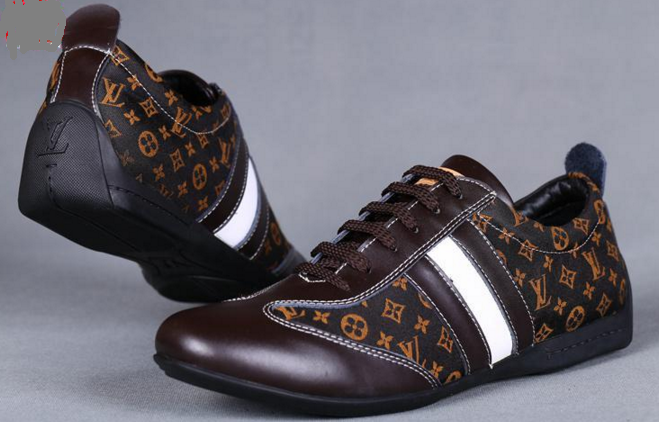 รองเท้า l monogram sneakers มี 2 สี ดำและน้ำตาล size 40-47