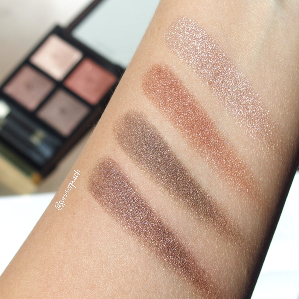 (#03 Body Heat) Tom Ford Eye Color Quad 6g อายชาโดว์ทอมฟอร์ด พาเลทที่รังสรรมิติให้ดวงตา ปรับเปลี่ยนผสม 4 สีได้ตามโอกาสเลย วันสบายๆ จนถึงออกงาน พาเลทนี้เอาอยู่ค่ะ
