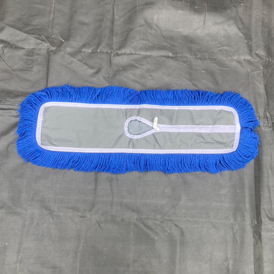อะไหล่ผ้าดันฝุ่นสีน้ำเงิน 18 นิ้ว (แบบผ้าผูก)