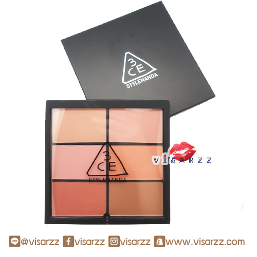 ขายส่ง 1,710.- (#Softener) 3CE Pro Multi Blush Color Palette พาเลทบรัชออน รวม 6 สีสวยไว้ด้วยกัน ในคอลเลกชั่นฉลอง 10 ปีของแบรนด์ ปัดสีเดียวก็สวย ปัดผสมก็เริ่ดค่ะ