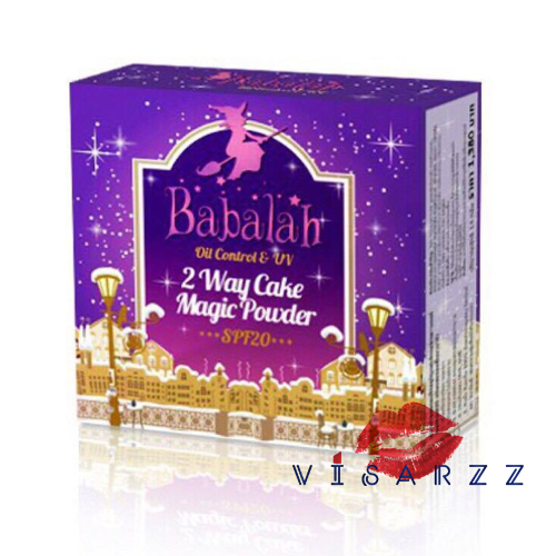 Exp.03/61 (สูตรใหม่ เบอร์ 19) Babalah Magic Powder Oil Control & UV 2 Way Cake SPF20 เน้นปกปิดคุมมันยาวนาน ตอบโจทย์ผิวสาวไทยได้ทุกองศา หมดยุค!! แป้งหนาเหมือนฉาบปูน เข้าเทรนด์ใหม่สาวหน้าใสไม่โบ๊ะ ง๊ายง่าย ทาปุ๊บ เด้งปั๊บ ไม่หนา ไม่วอก ธรรมชาติสุดๆ