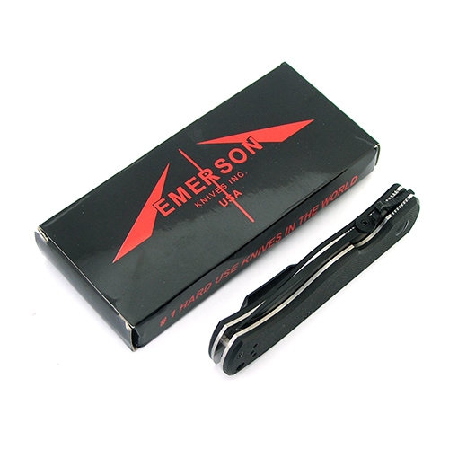 มีดพับ Emerson CQC7 Folding Knife (ใบดำ), Tactical Knife, Camping Knife, outdoor Tools, 7Cr17Mov Blade material, G10 Handle