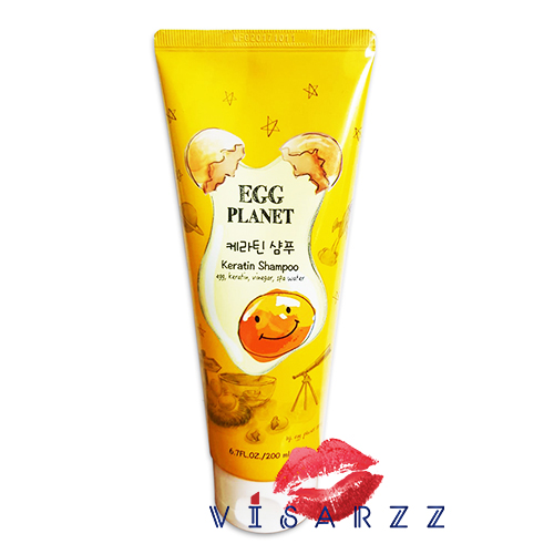 Daeng Gi Meo Ri Egg Planet Keratin Shampoo 200mL แชมพูสารสกัดจากไข่แดง อุดมด้วยเคราติน ช่วยให้ผมเงางาม ชุ่มชื่นและเรียบเนียน