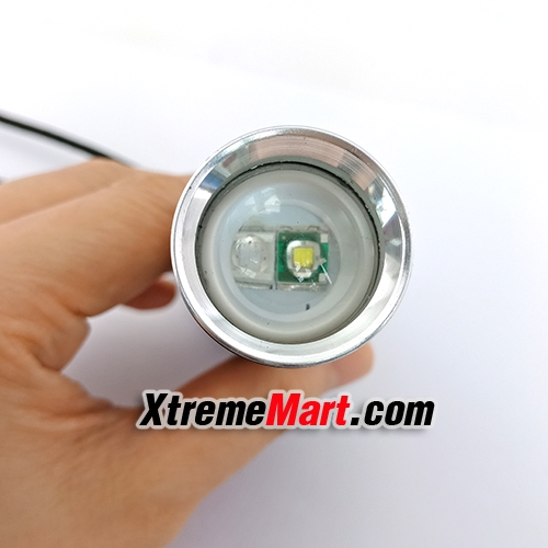 ชุดเซตไฟฉายซูม ZJ-516 9000W CREE LED Q5 แสงขาว + แสงม่วง (UV)