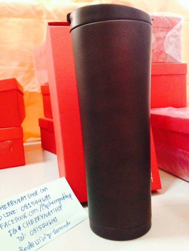 ใครหาtumbleใบเท่ห์ สีดำด้าน ขนาดใหญ่สะใจ ขนาด20 flOZ ต้องใบนี้ค่ะขายStarbucksUSA Black Stainless Steel Tumbler สายDarkเข้มเท่ห์ ต้องใบนี้ขนาด20 fl ozจุใจ หายากน่าสะสม