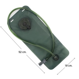 ถุงเก็บน้ำพกพาแบบแท็คติกอลขนาด3ลิตรกระเป๋าเก็บน้ำสำหรับเดินป่า ปีนเขา เทรล ปั่นจักรยาน กีฬากิจกรรมกลางแจ้ง