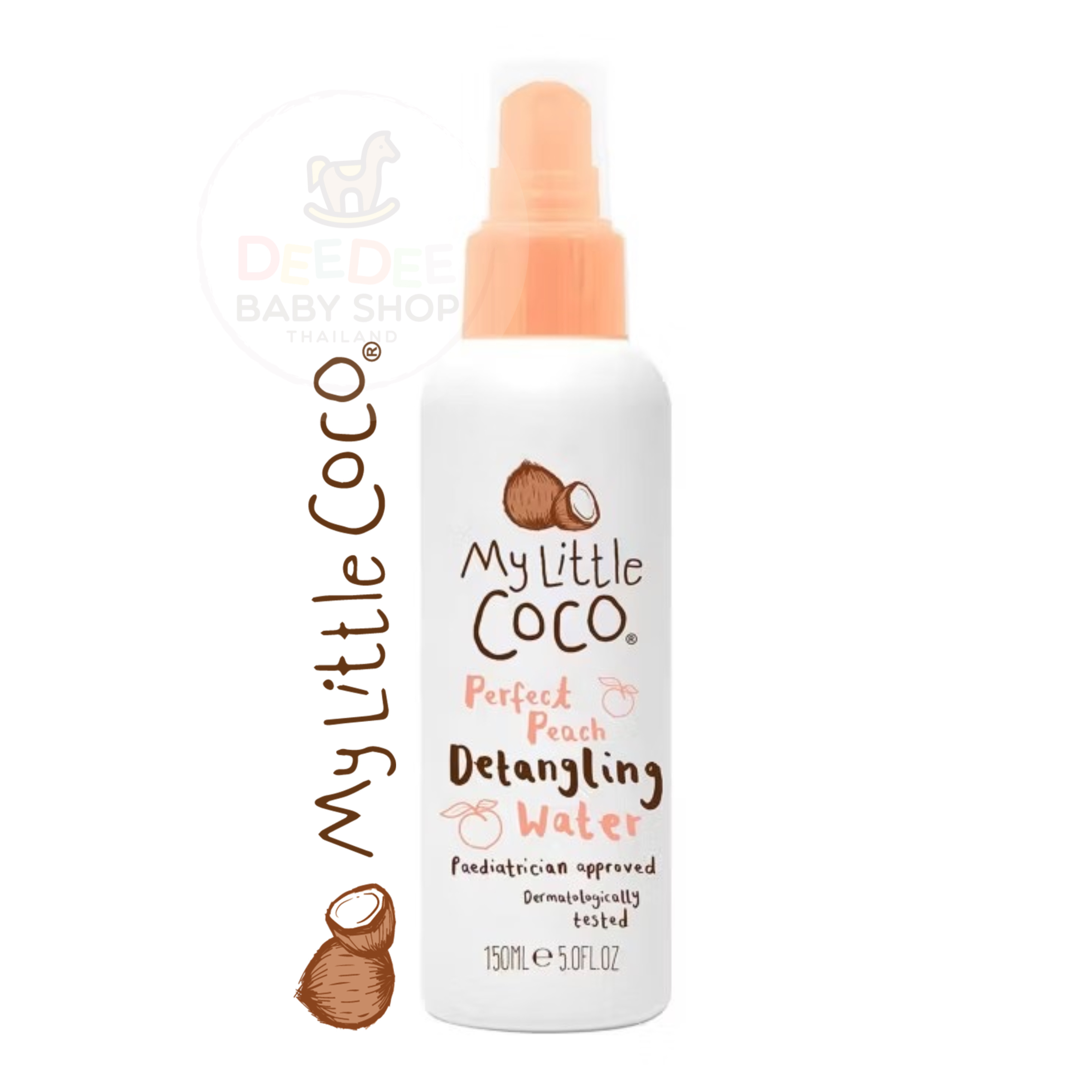 สเปรย์ลดปัญหาเส้นผมพันกันสำหรับเด็ก My Little COCO Detangling - Perfect Peach