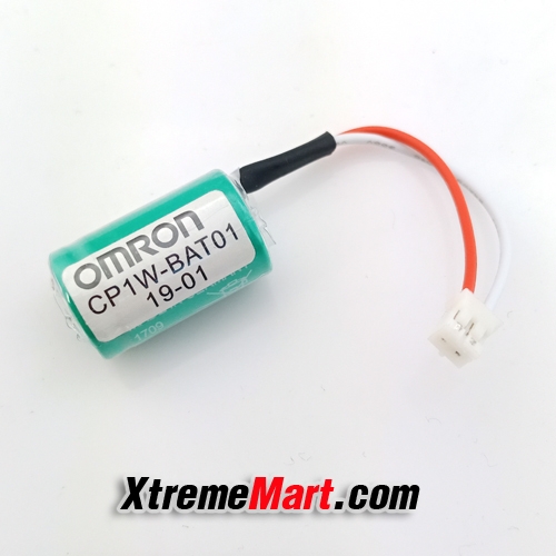 แบตเตอรี่ Omron CP1W-BAT01 CJ1W-BAT01 CP1E 3V 1800mah PLC Battery Batteries with Plug