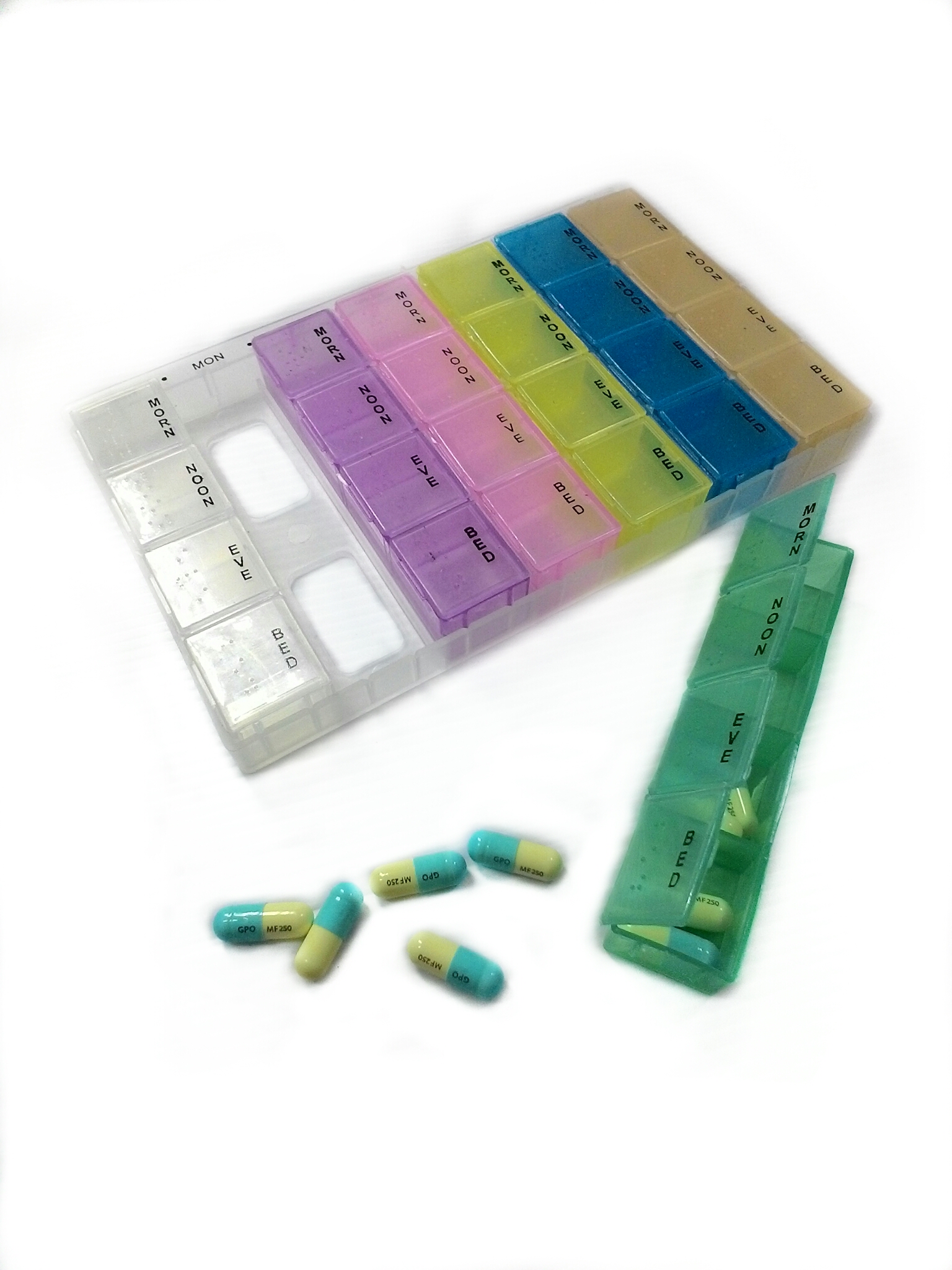 กล่องใส่ยาเม็ด 7 วัน28ช่อง