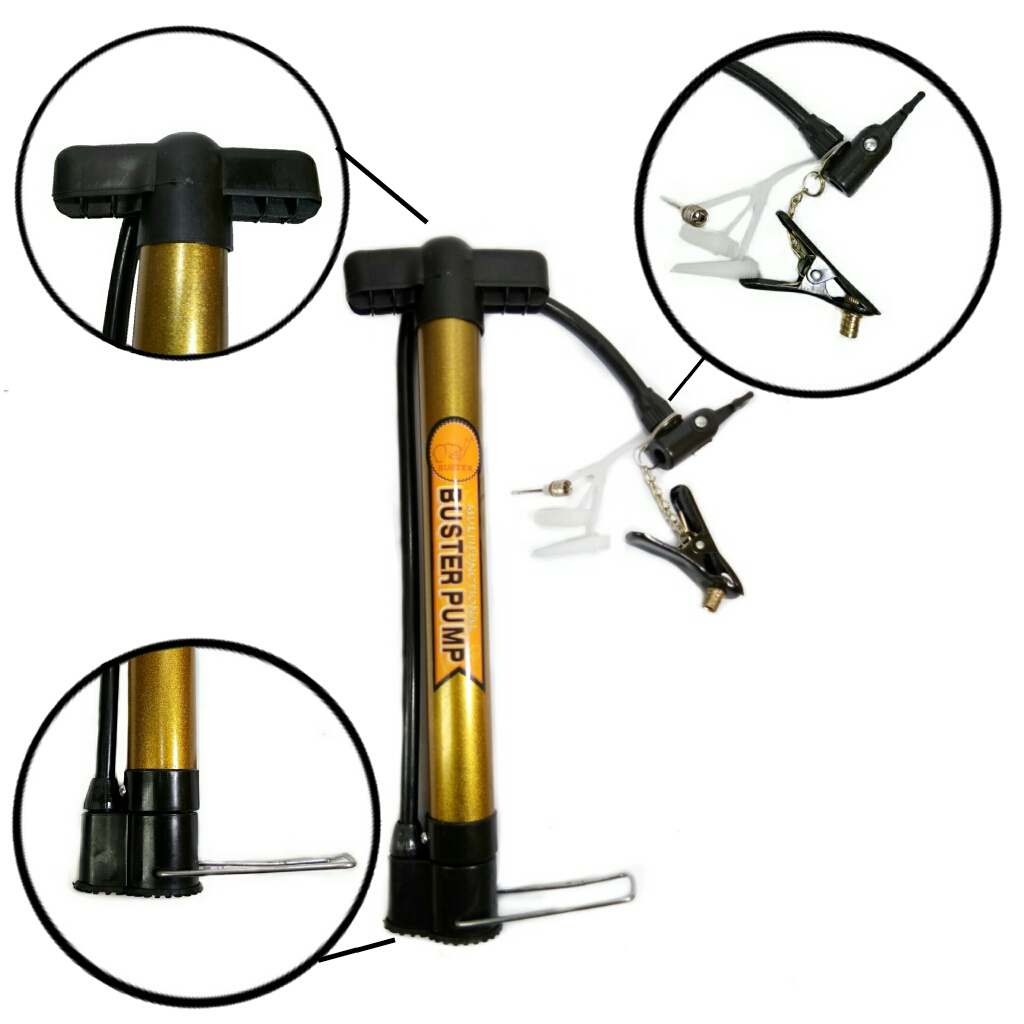 ที่สูบลมพกพาอเนกประสงค์ BUSTER PUMP