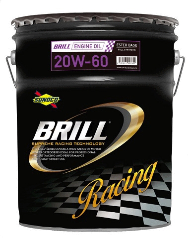 Sunoco Brill Racing 20W-60 20L