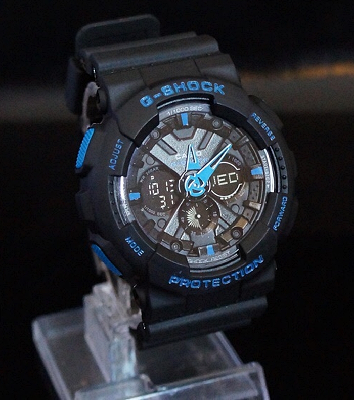 นาฬิกา G-Shock AAA รุ่น Limited Edition หน้าปัดสีน้ำเงิน 2 ระบบ ทน หาไม่ได้อีกแล้ว ถูกสุดๆ