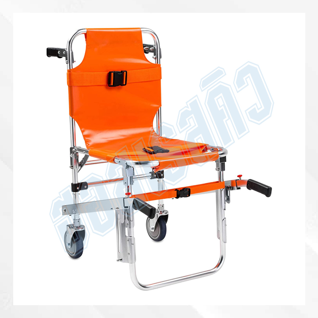 เก้าอี้เปลนอนพยาบาลฉุกเฉิน - Aluminium Stair Chair Stretcher "EMSS" HR-789