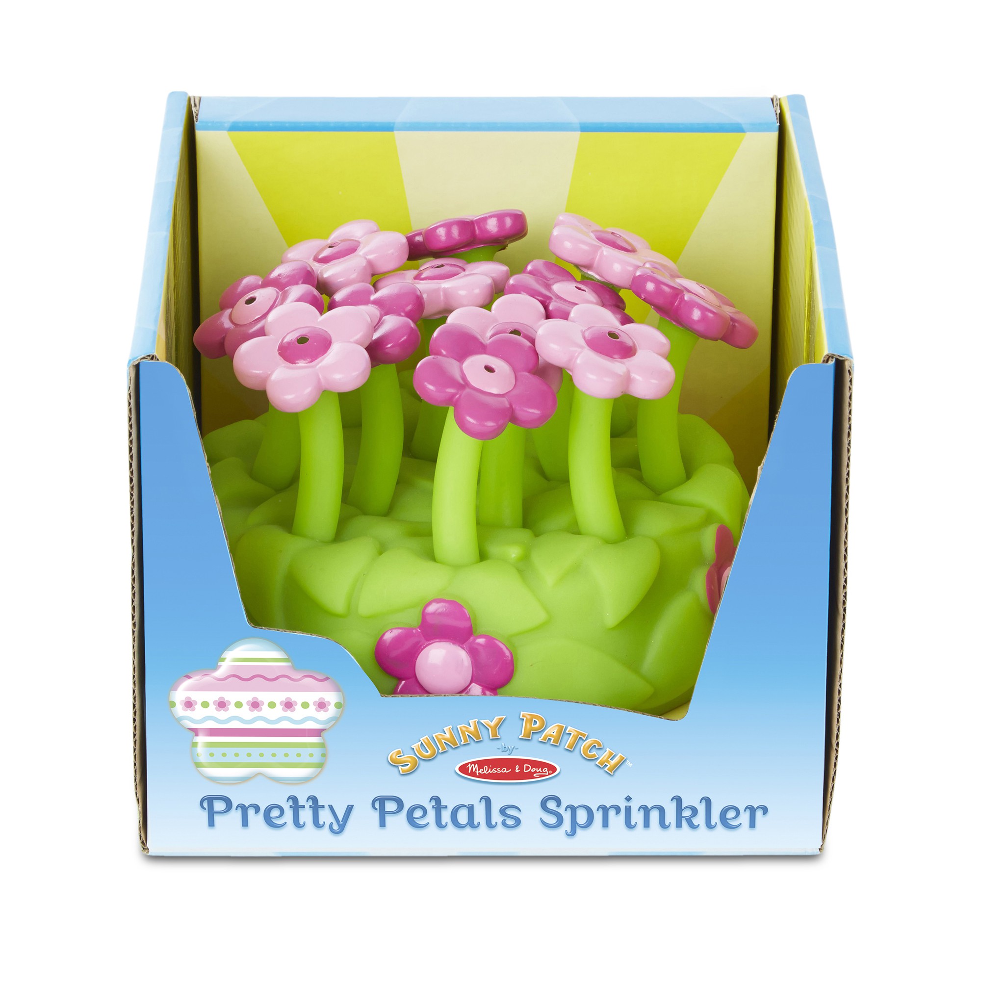 เครื่องฉีดน้ำสนามหญ้าแสนสนุก Melissa & Doug Sunny Patch Kid's Sprinkler - Pretty Petals
