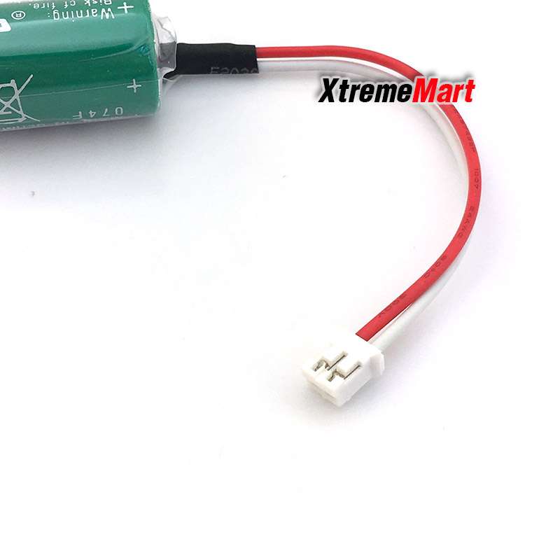 แบตเตอรี่สำหรับ PLC CR14250 OMRON CJ1W-BAT01 ขั้วสีขาว (ก้อนละ)