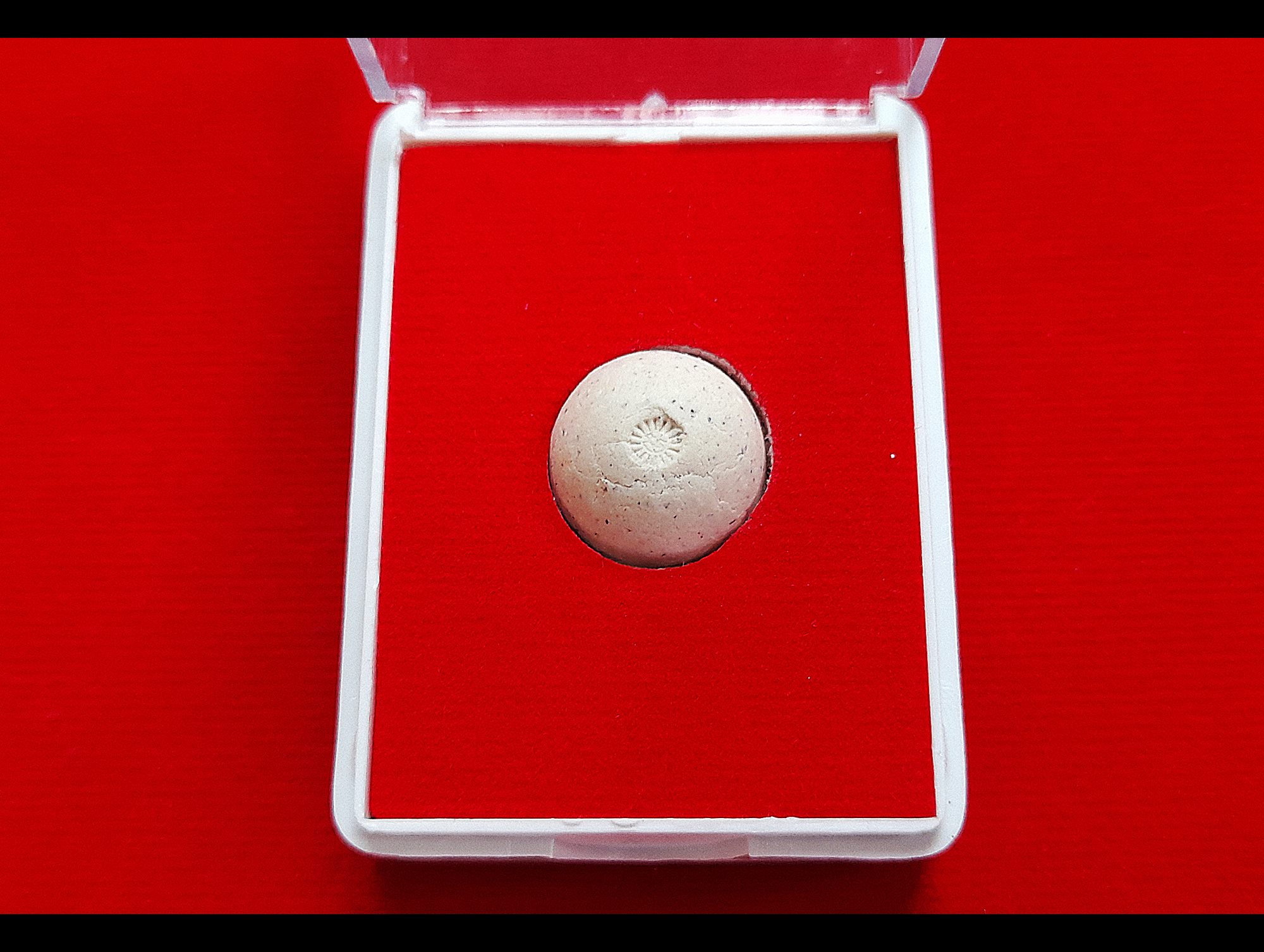 ลูกอม (ผสมมวลสารเก่าหลวงปู่หมุน ปี2543) #รับประกันแท้ มีโค็ด - ปลุกเสก ปี2563