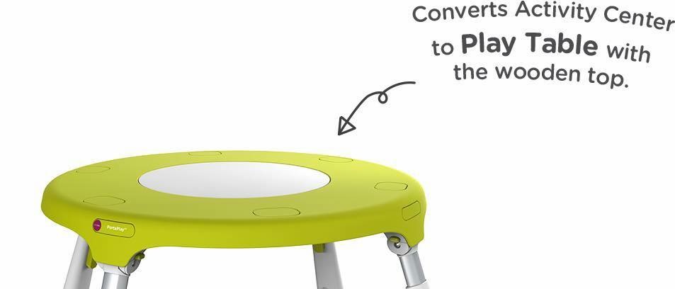 โต๊ะกิจกรรมเด้งดึ๋งอเนกประสงค์ Oribel Portaplay Convertible Activity Center