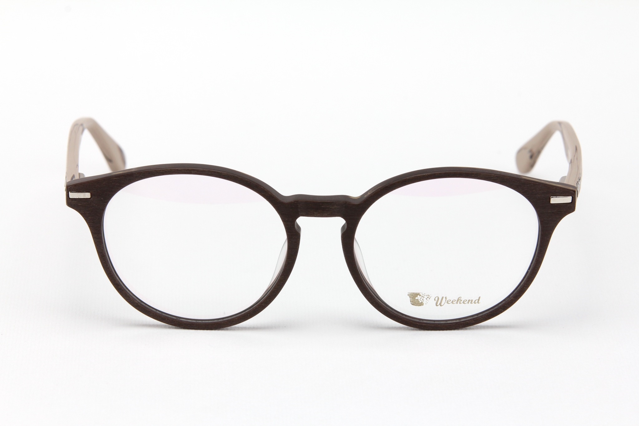 กรอบแว่นสายตาพร้อมคลิปกันแดด Weekend Sydney Silver