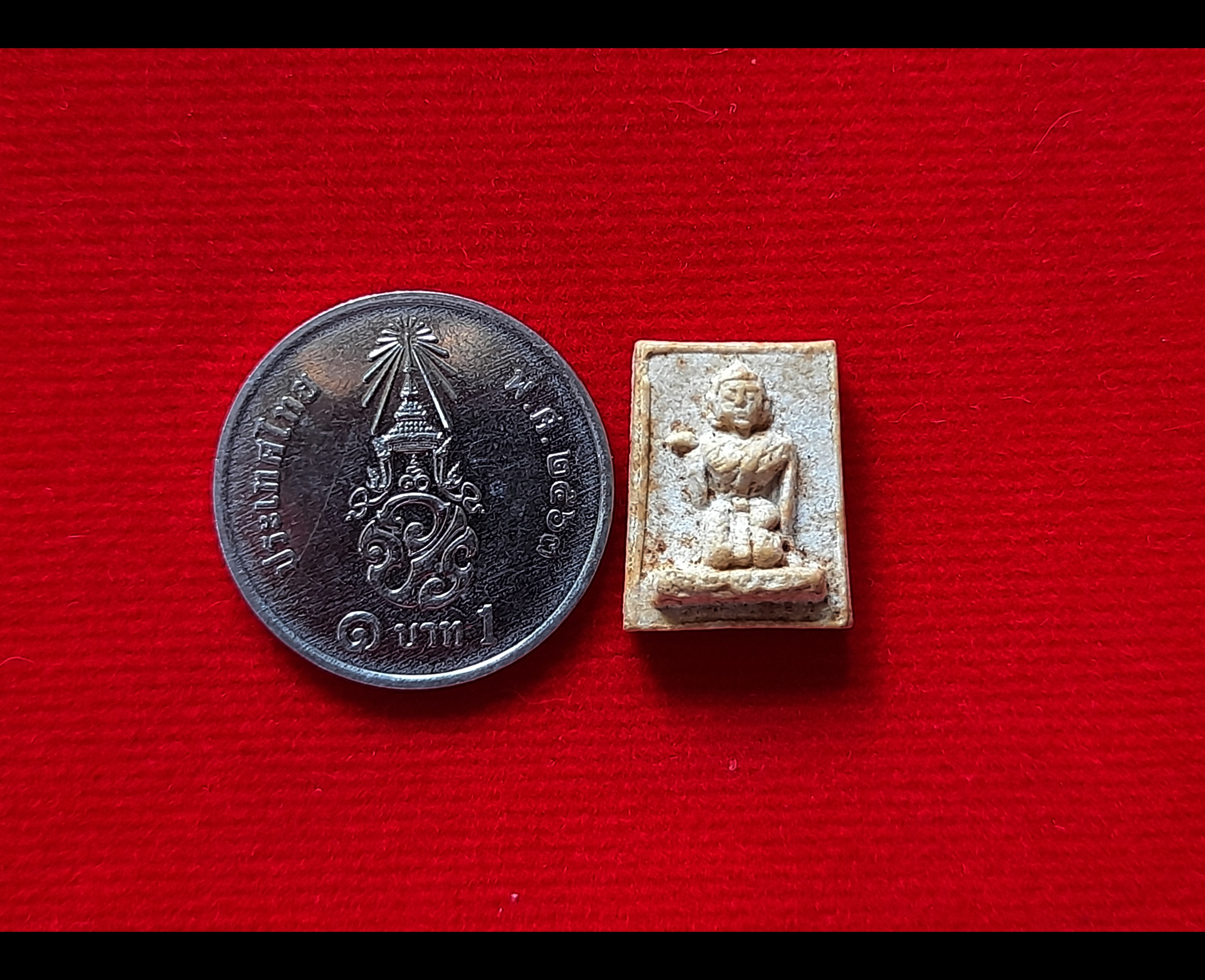 นางกวัก (จิ๋ว) หลังยันต์นะละลวย (เมตตา+ค้าขาย+เจรจา) เนื้อผง ปี2522 #รับประกันแท้และทัน - หลวงพ่อยุงยุทธ วัดเขาไม้แดง จ.ชลบุรี