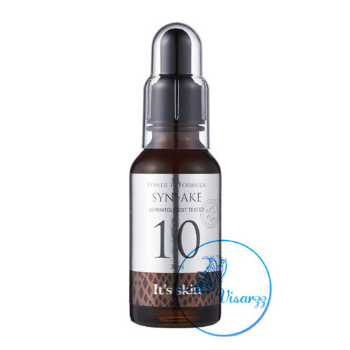 (ราคาส่ง 225.-) It's Skin Power 10 Formula Syn-Ake 30 mL เซรั่มพิษงูสูตรเข้มข้น ช่วยต่อต้านริ้วรอยแห่งวัย ผิวเนียนกระชับ