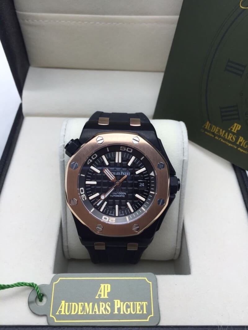 นาฬิกา Audemars Piguet Royal Oak Offshore ตัวเรือนสีดำ เกรด Mirror ดีไซน์สปอร์ต