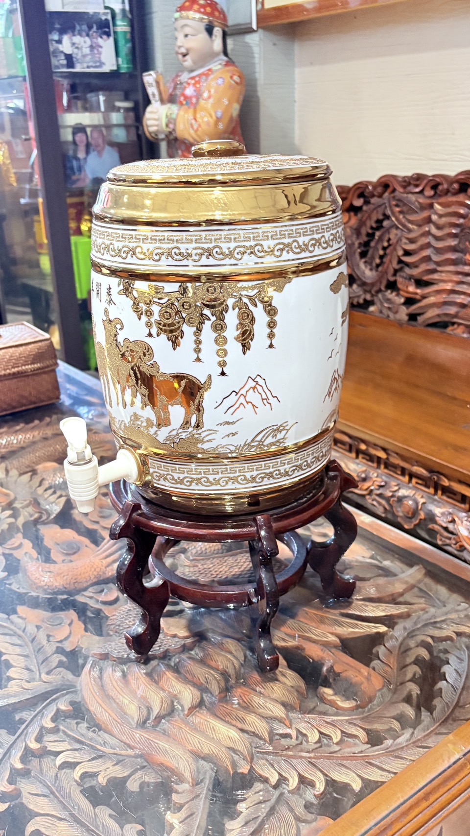 คูลเล่อร์ กระเบื้องลายคราม