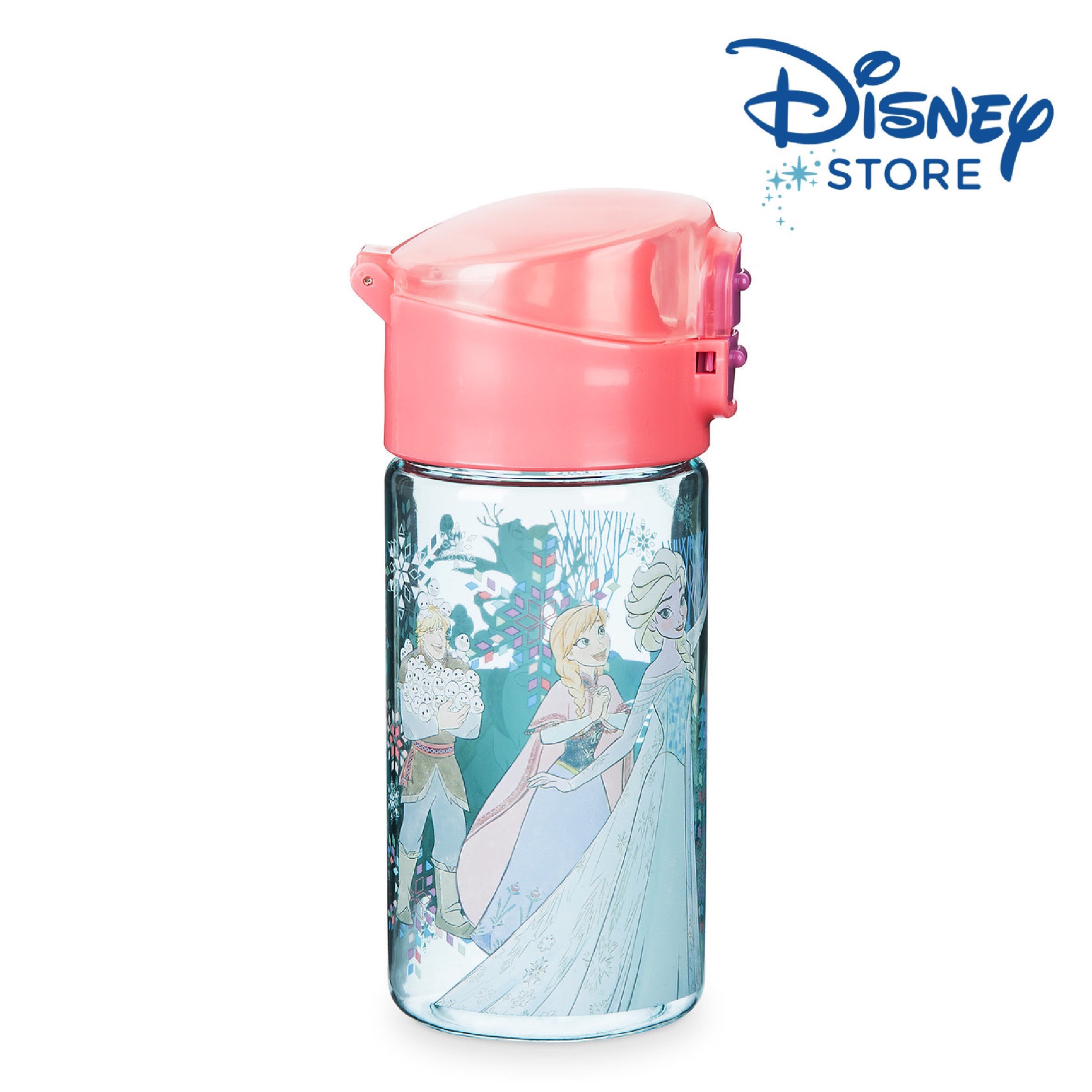 กระติกน้ำแบบยกดื่มสำหรับเด็ก Disney Flip-Top Water Bottle (Frozen)