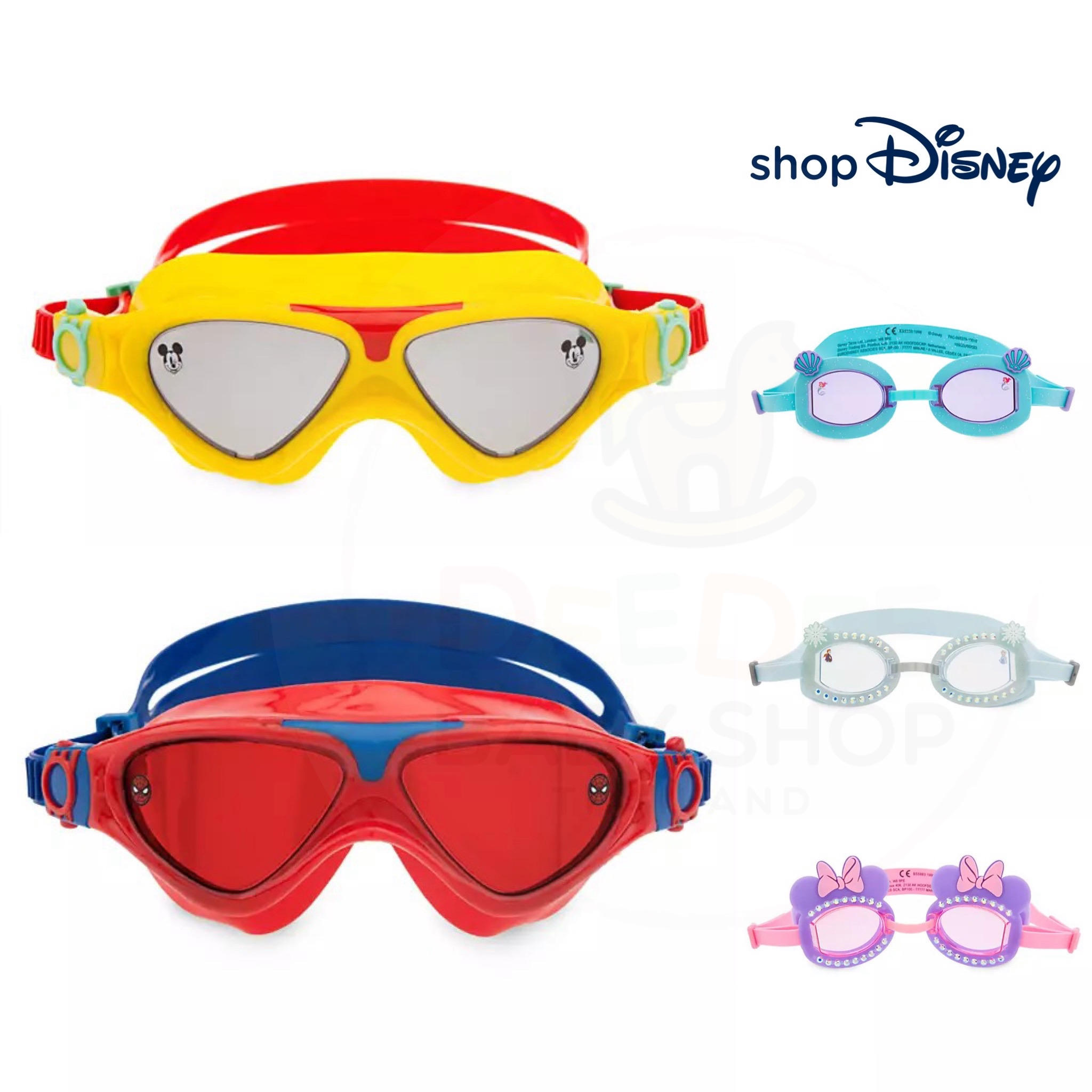 แว่นตาว่ายน้ำสำหรับเด็ก Disney Mickey Mouse Swim Goggles for Kids (2020)