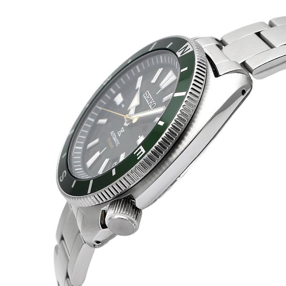 Karnvera Shop นาฬิกาข้อมือผู้ชาย Seiko Prospex Diver's Men watch Green Dial Automatic SRPH15K1