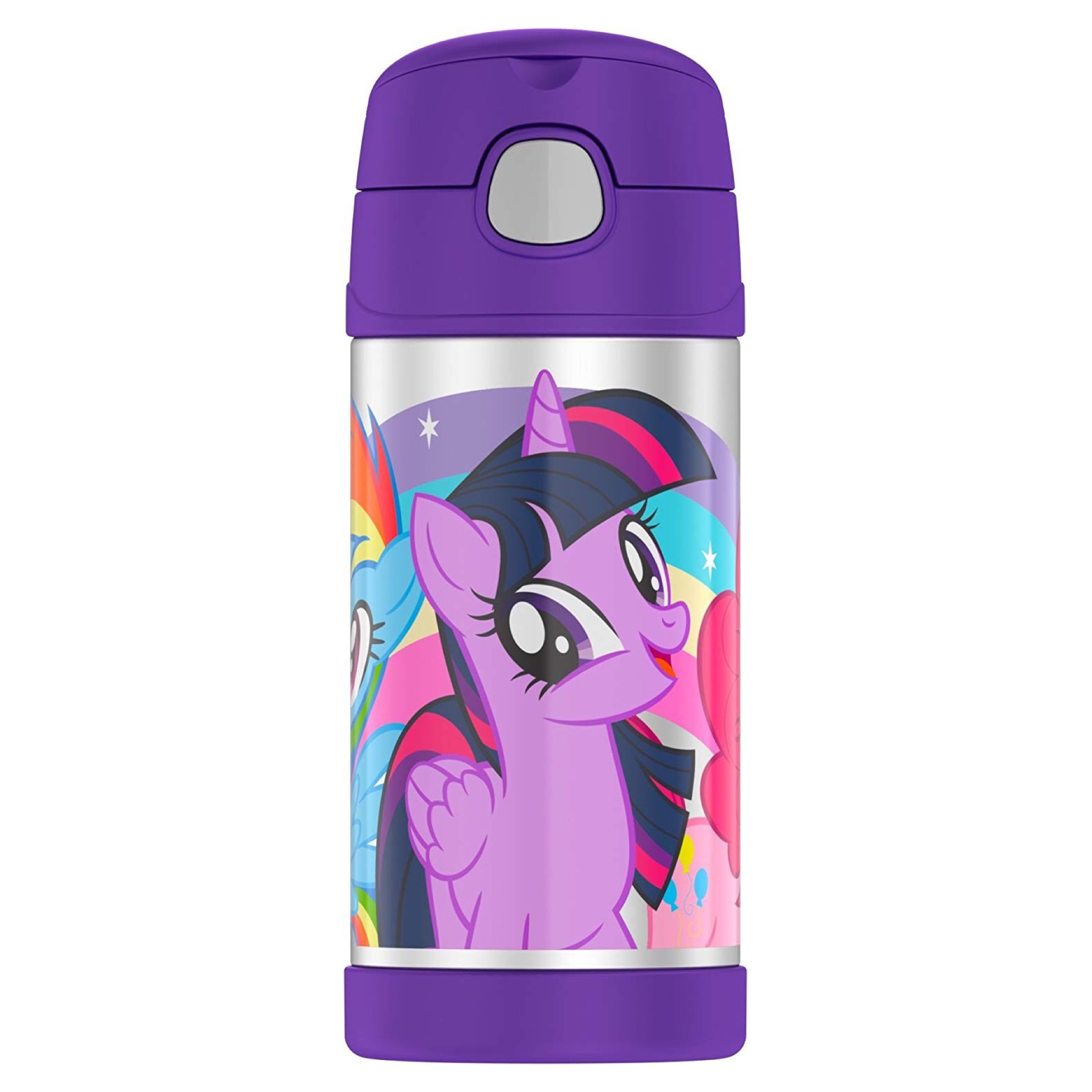 กระติกน้ำสเตนเลสรักษาอุณหภูมิ Thermos FUNtainer Vacuum Insulated Stainless Steel Bottle 12OZ (My Little Pony 2)