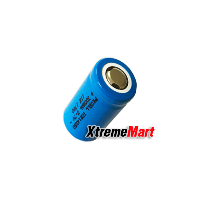 แบตเตอรี่ชาร์จ Li-Ion 14250 1/2AA ICR14250 300MAh 3.7V (ก้อนละ)