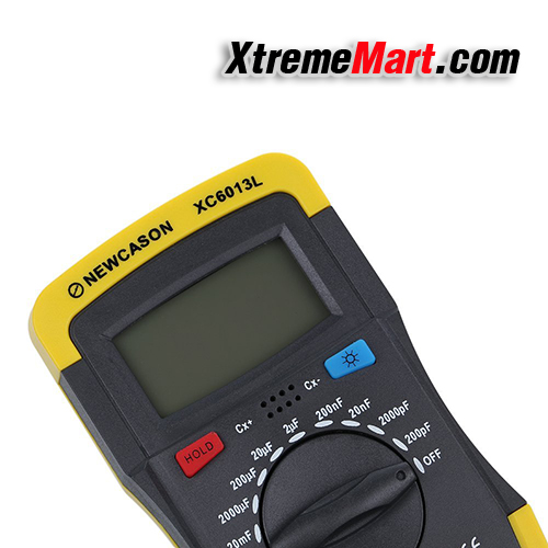 ดิจิตอลมัลติมิเตอร์ XC6013L NEWCASON Digital LCD Display Capacitor Capacitance Meter Tester