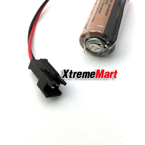 แบตเตอรี่FDK FUJI CR8.LHC 3V ขั้วดำ 3000mAh CR17450SE BR-A Lithium Battery