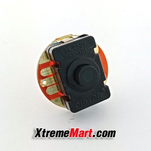 สวิตซ์ท้าย พร้อม PCB ขนาด 20mm สำหรับ DIY ไฟฉาย (ชิ้นละ)