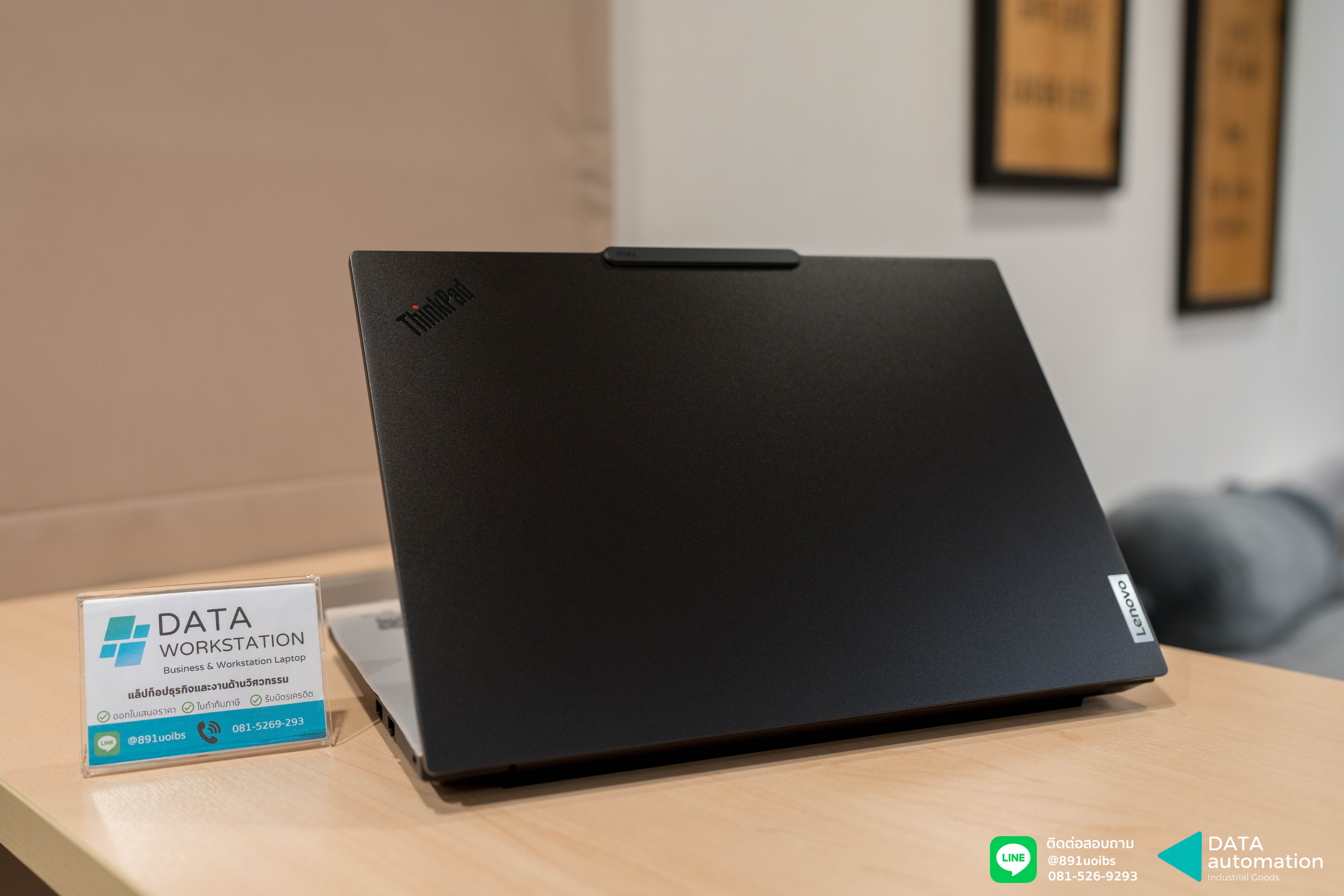 Workstation ThinkPad P14s Gen 5 CPU Ultra 7 155H/Ram64/ SSD 1TB/RTX 500 Ada 4GB/14.5" 3K IPS *สินค้ามือสองสภาพมือหนึ่ง(ทักแชทก่อนสั่งซื้อ)