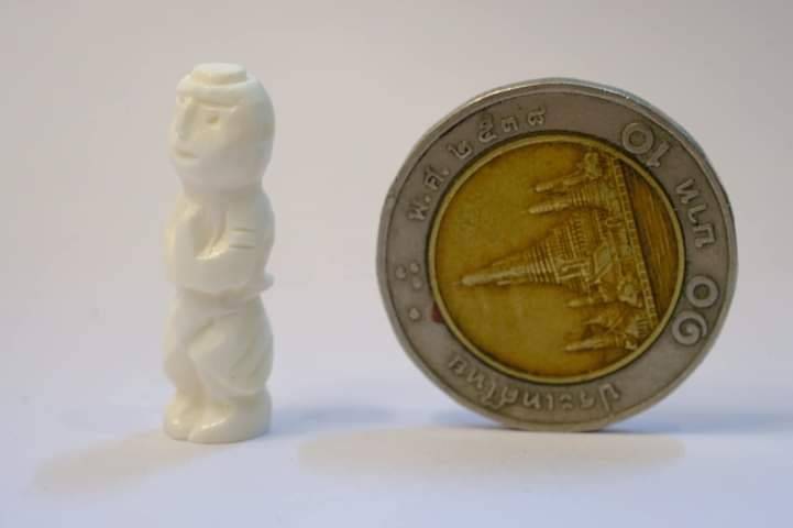 กุมารบังเกิดทรัพย์ เนื้อกระดูกวัว (แช่น้ำมันจันทร์) รุ่นแรก ปี2564 #รับประกันแท้