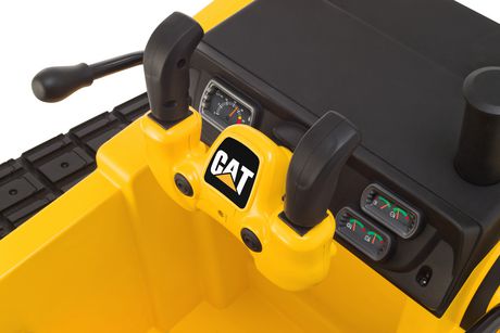 รถตักดินแบตเตอรี่สุดเท่ห์ Kid Trax CAT Bulldozer 12-Volt Battery-Powered Ride-On