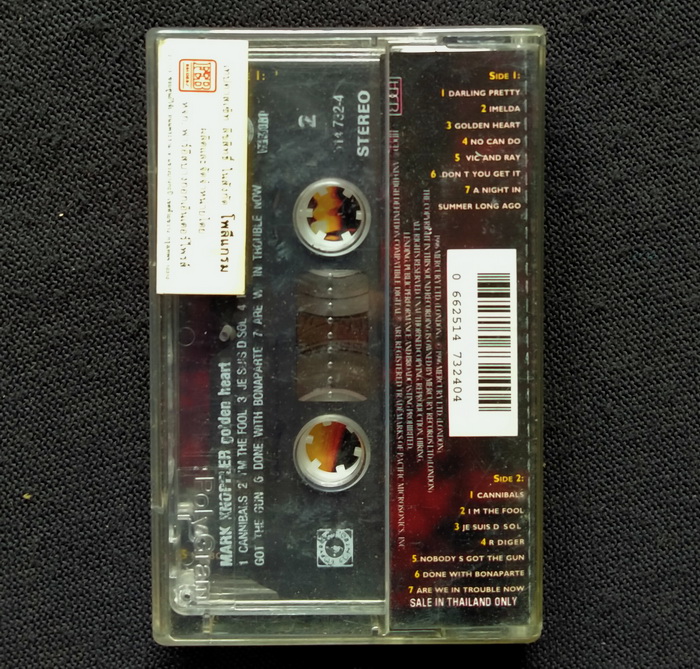 เทป Mark Knopfler : Golden Heart