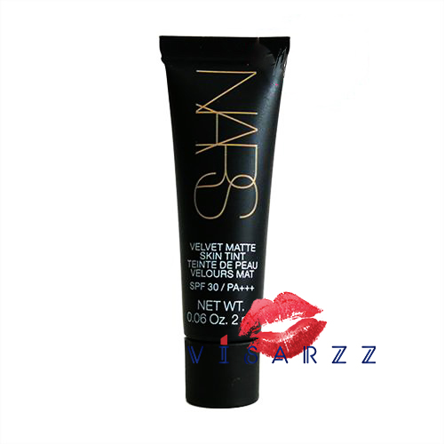(Tester) Nars Velvet Matte Skin Tint SPF30 / PA+++ 2mL # St.Moritz Medium1 รองพื้นสูตรปราศจากน้ำมัน เนื้อบางเบา เกลี่ยง่ายเรียบลื่นดุจกำมะหยี่ ให้ผลลัพธ์ผิวสวยทันสมัยแบบแมตต์