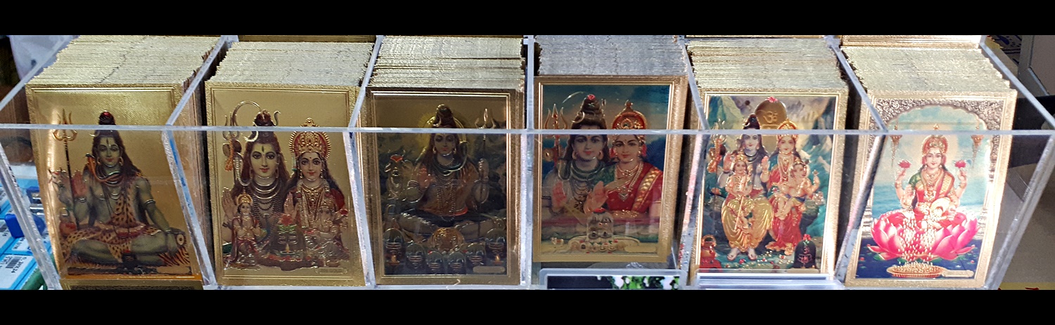 รูปภาพ แผ่นทอง กันน้ำ ลงลายพระพิฆเนศ แผ่นเล็ก ขนาดนามบัตร ( ขายปลีก ขายส่ง )