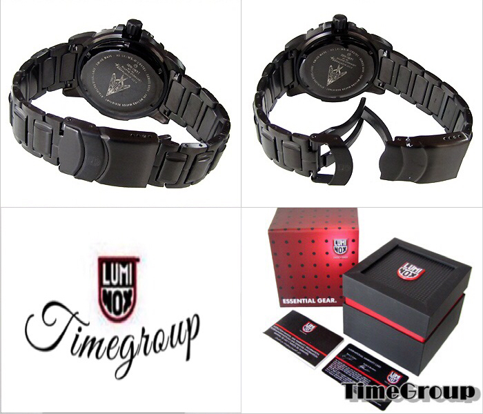 นาฬิกา luminox f 117 nighthawk สายเหล็กสีดำ กรอบตัวเลขสีแดง เกรด Mirror นาฬิกาแนวสปอร์ต ออกแบบให้หน่วยทหาร U.S.
