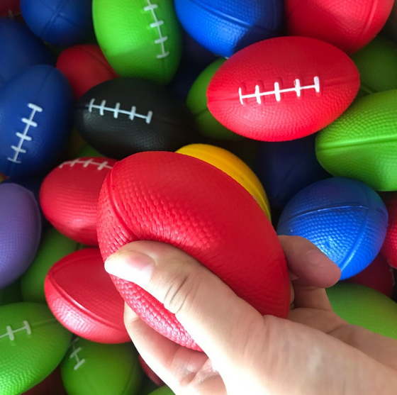 พร้อมส่ง**บอลบริหารมือลูกรักบี้ ลูกบอลฝึกมือ Soft Ball