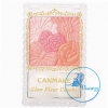 Canmake Glow Fleur Cheeks # 01 Peach Fleur โทมชมพูอมส้ม บลัชออนตัวใหม่ล่าสุด เนื้อฝุ่น พร้อมแปรงสีขาวในตลับ